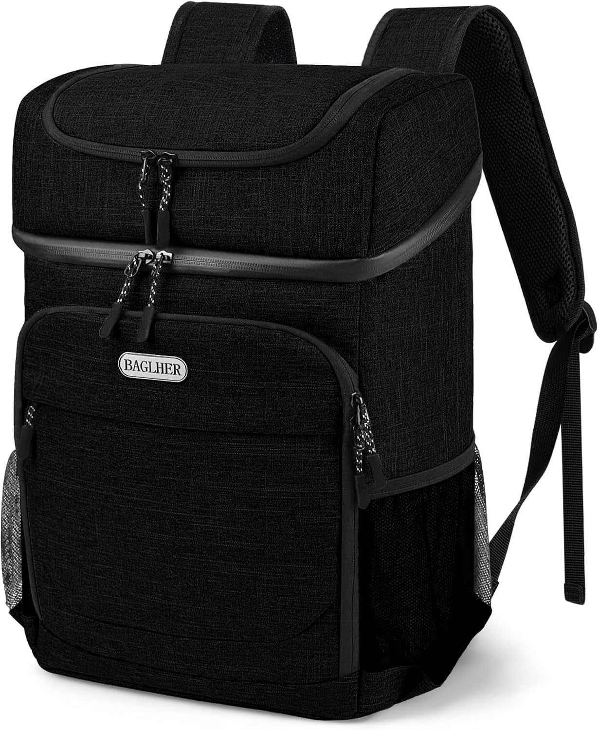 Lightweight Insulated Cooler Backpack - 30 Cans, Leak-Proof for Lunch, Picnic, Hiking, Camping Trips