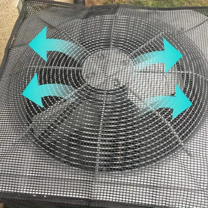 Durable Air Conditioner Cover, Full Mesh AC Protector, Heavy-Duty Outdoor Protection, All-Season Use, AC Covers, AC Covers for Outside