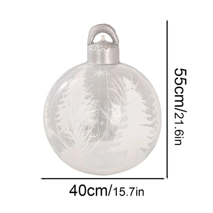 Multiple Styles Giant Inflatable Christmas Ball Outdoor Inflatable Decoration Christmas Snowman PVC Inflatable Decorated Ball