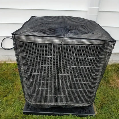 Durable Air Conditioner Cover, Full Mesh AC Protector, Heavy-Duty Outdoor Protection, All-Season Use, AC Covers, AC Covers for Outside