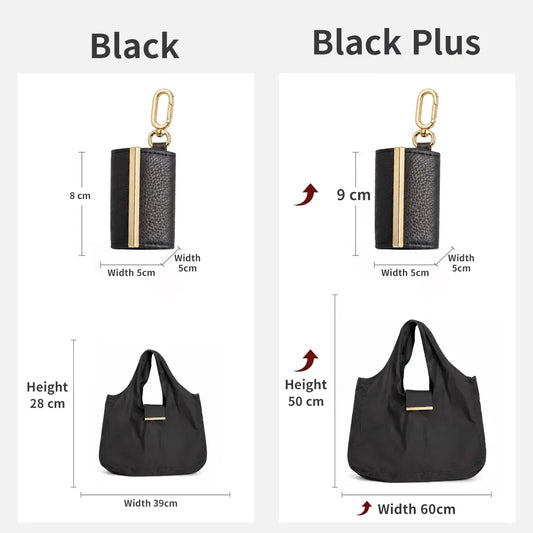 Foldable Keychain Bag Reusable Grocery Bags for Shopping Foldable & Expandable Handbag with Key Ring for Travel Daily Use Organiser,Dorm Essentials,Home Decor,Dorm Room Inspo,College Dorm Essentials,Dorm Haul
