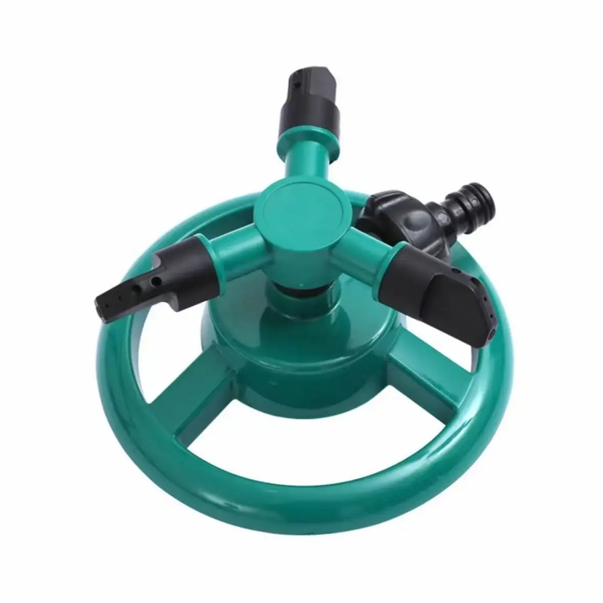 360 Degree Rotating Lawn Sprinkler, Automatic Garden Watering System, Large Area Coverage Irrigation, Heavy Duty Yard Sprinkler for Outdoor Spray, Adjustable Lawn & Garden Watering Device