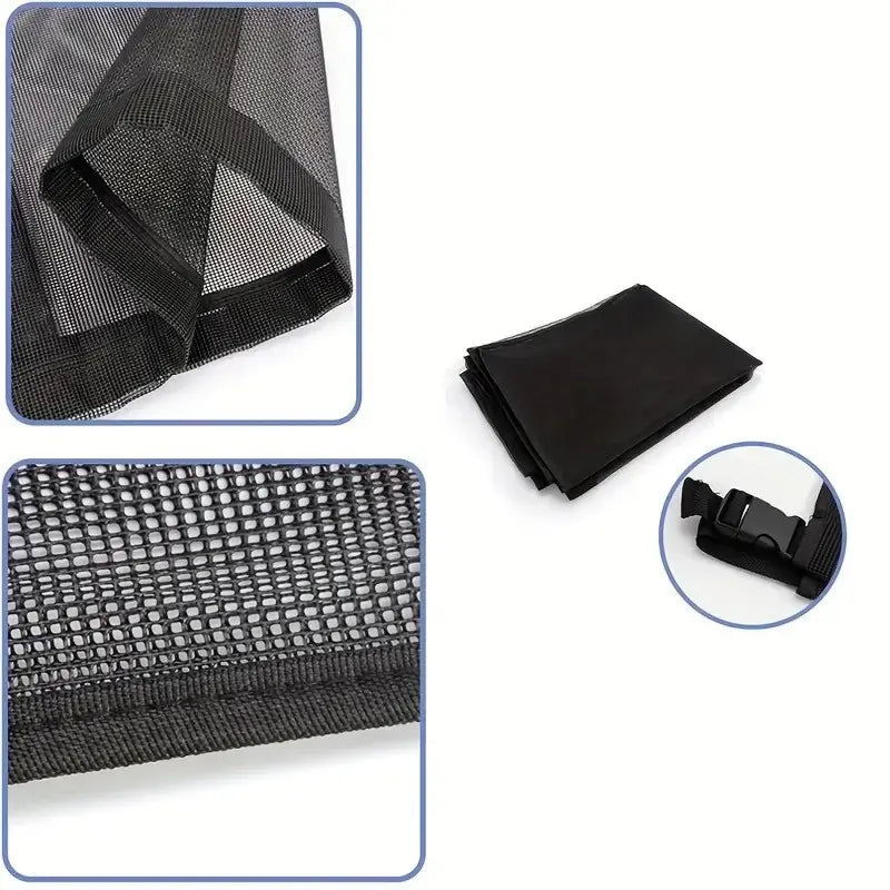 Durable Air Conditioner Cover, Full Mesh AC Protector, Heavy-Duty Outdoor Protection, All-Season Use, AC Covers, AC Covers for Outside