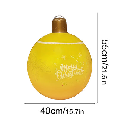 Multiple Styles Giant Inflatable Christmas Ball Outdoor Inflatable Decoration Christmas Snowman PVC Inflatable Decorated Ball